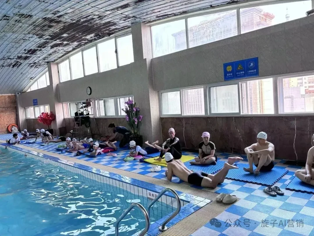 游泳培训门店与教学现场